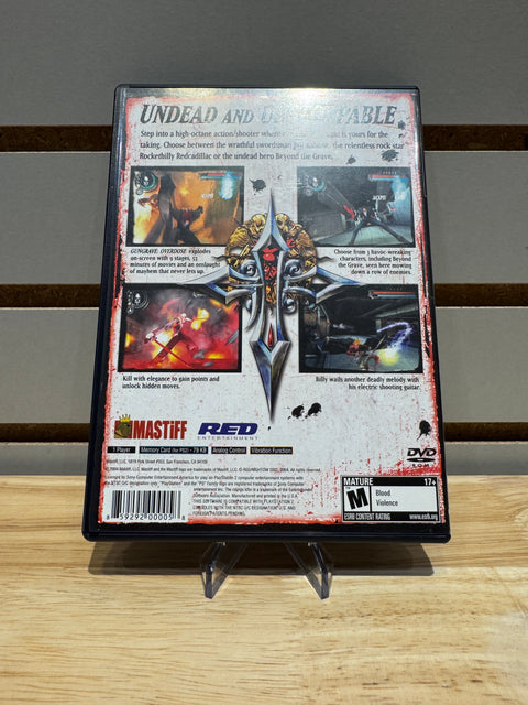 Gungrave Overdose Play Station 2 with Case