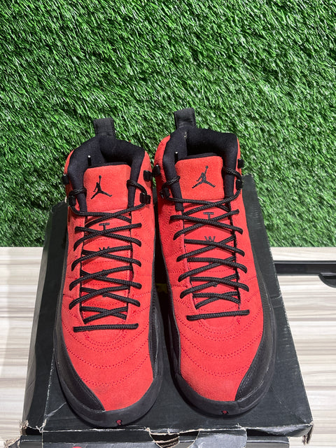 Jordan 12 Retro Reverse Flu Game Sz 7Y (GS)