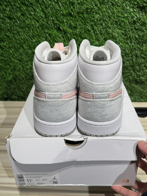 Jordan 1 Mid SE Light Iron Ore (Women's) Sz 10M