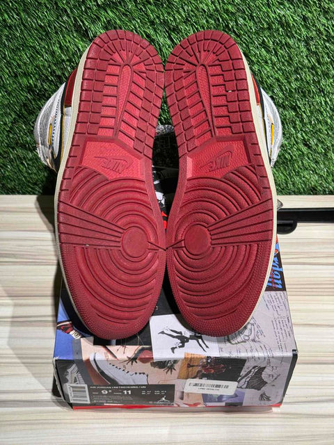 Jordan 1 Retro High Union Los Angeles Black Toe Sz 9.5M