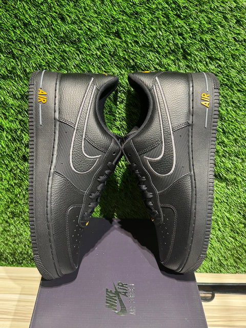 Nike Air Force 1 Low Black Laser Orange Sz 10