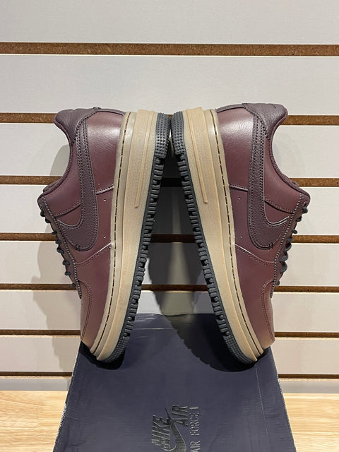 Nike Air Force 1 Low Luxe Brown Basalt Sz 9.5