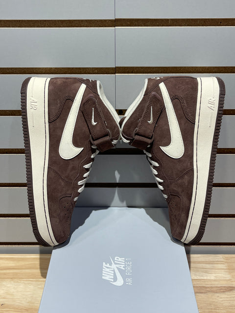Nike Air Force 1 Mid QS Chocolate Sz 9