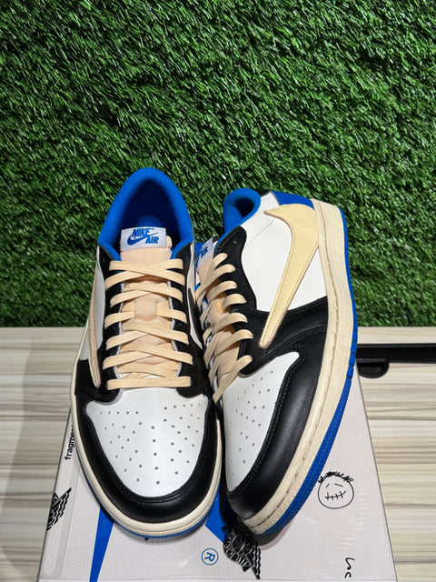Jordan 1 Retro Low OG SP Fragment x Travis Scott Sz 10M