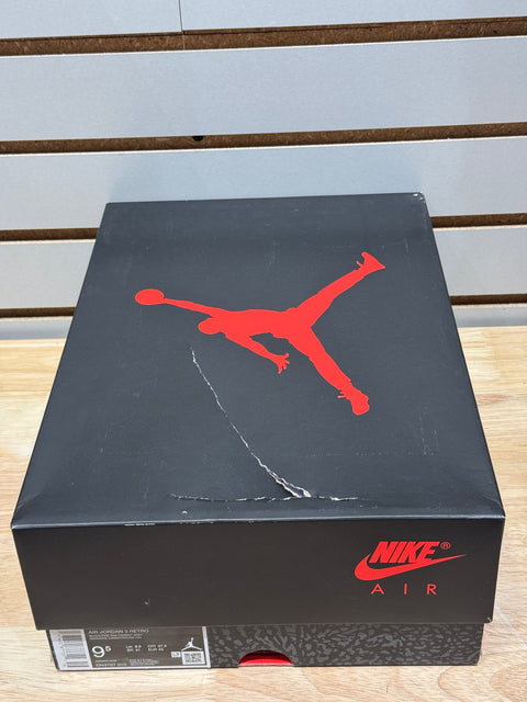 Jordan 3 Retro OG Black Cement (2024) Sz 9.5