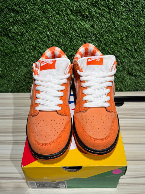 Nike SB Dunk Low Concepts Orange Lobster Sz 8