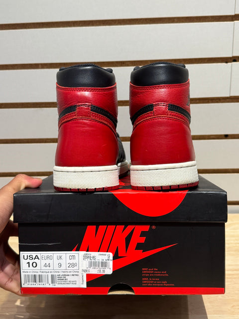 Jordan 1 Retro High Bred Banned (2016) Sz 10