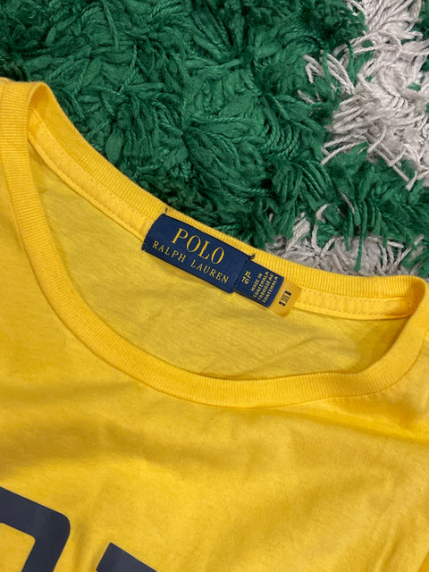 Polo Ralph Lauren Yellow T-Shirt Polo 1967 Athletic Department