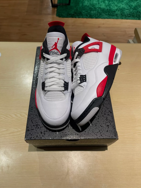 Jordan 4 Retro Red Cement Sz 12