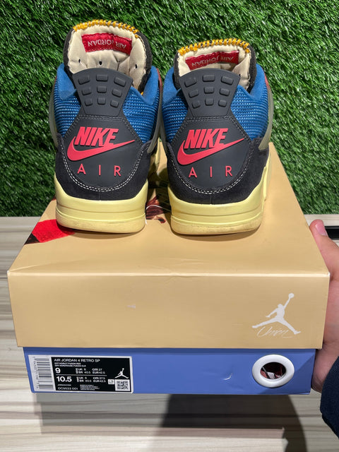 Jordan 4 Retro Union Off Noir Sz 9M