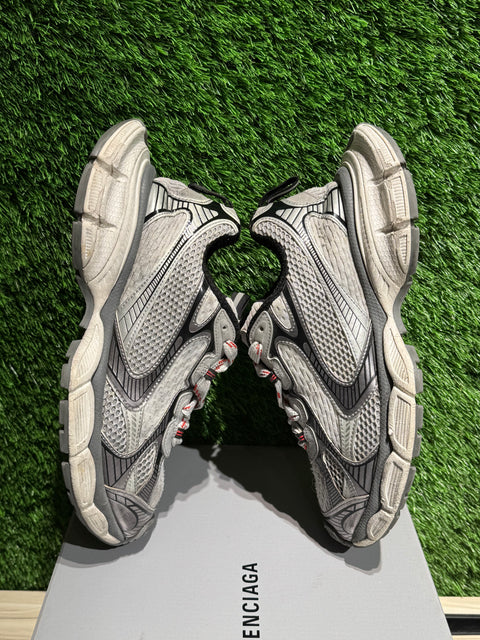 Balenciaga 3XL Grey White Red Sz 7M EU E40