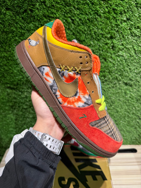 Nike SB Dunk Low What the Dunk Sz 12