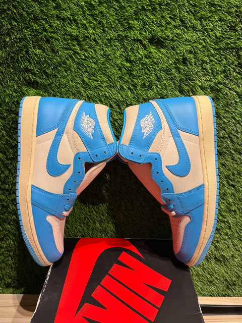 Jordan 1 Retro High OG UNC Reimagined Sz 9.5M..
