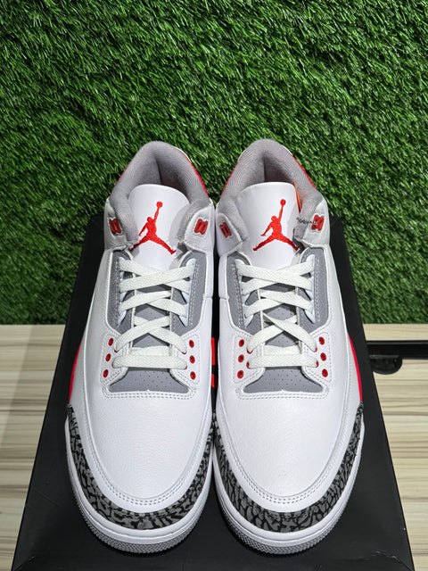 Jordan 3 Retro Fire Red (2022) Sz 12M