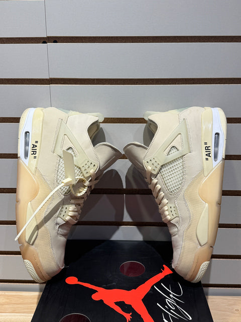 Jordan 4 Retro Off-White Sail (Women's) Sz 12.5M
