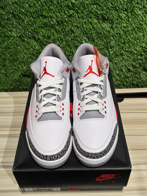 Jordan 3 Retro Fire Red (2022) Sz 9.5