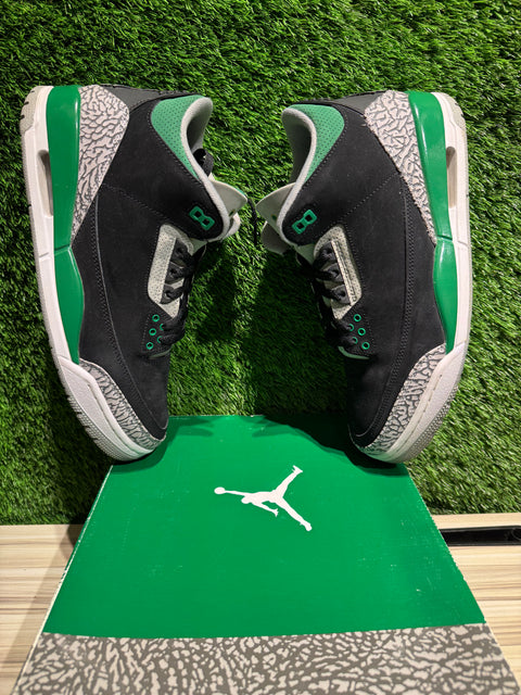 Jordan 3 Retro Pine Green Sz 11M