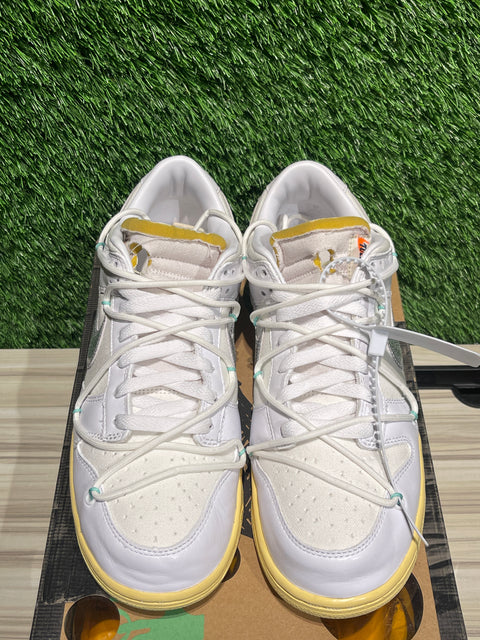 Nike Dunk Low Off-White Lot 1 Sz 9.5