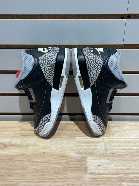 Jordan 3 Retro Black Cement (2018) (GS) Sz 6.5Y