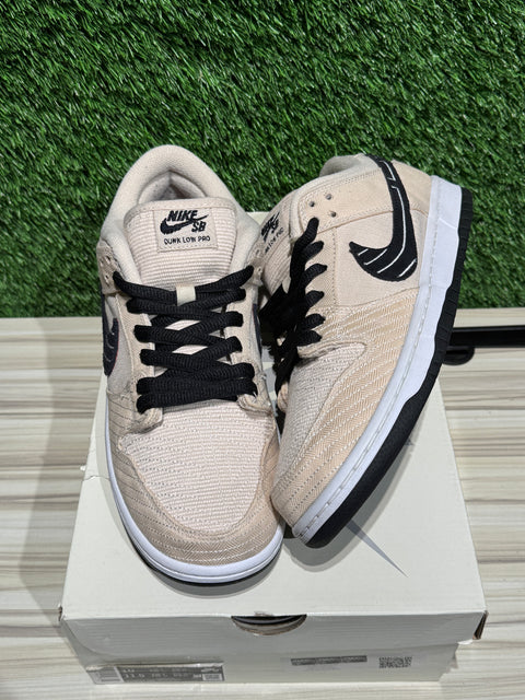 Nike SB Dunk Low Albino & Preto Sz 10
