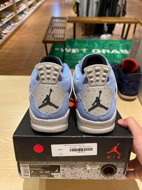 Jordan 4 Retro University Blue (GS)