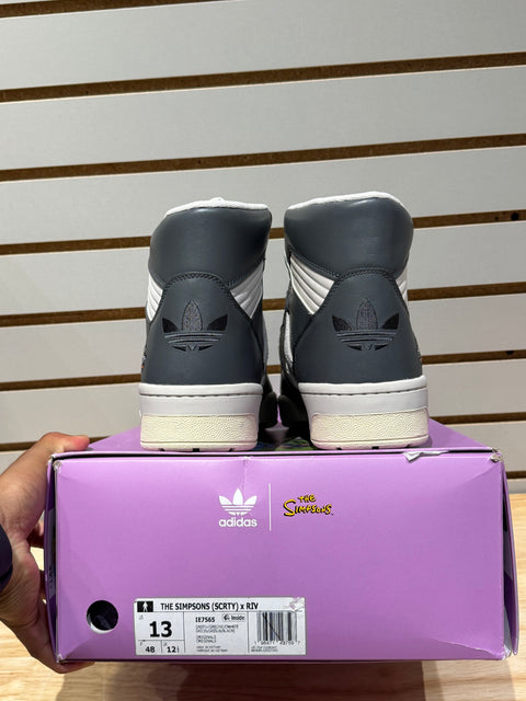 adidas Rivalry High The Simpsons Scratchy Sz 13