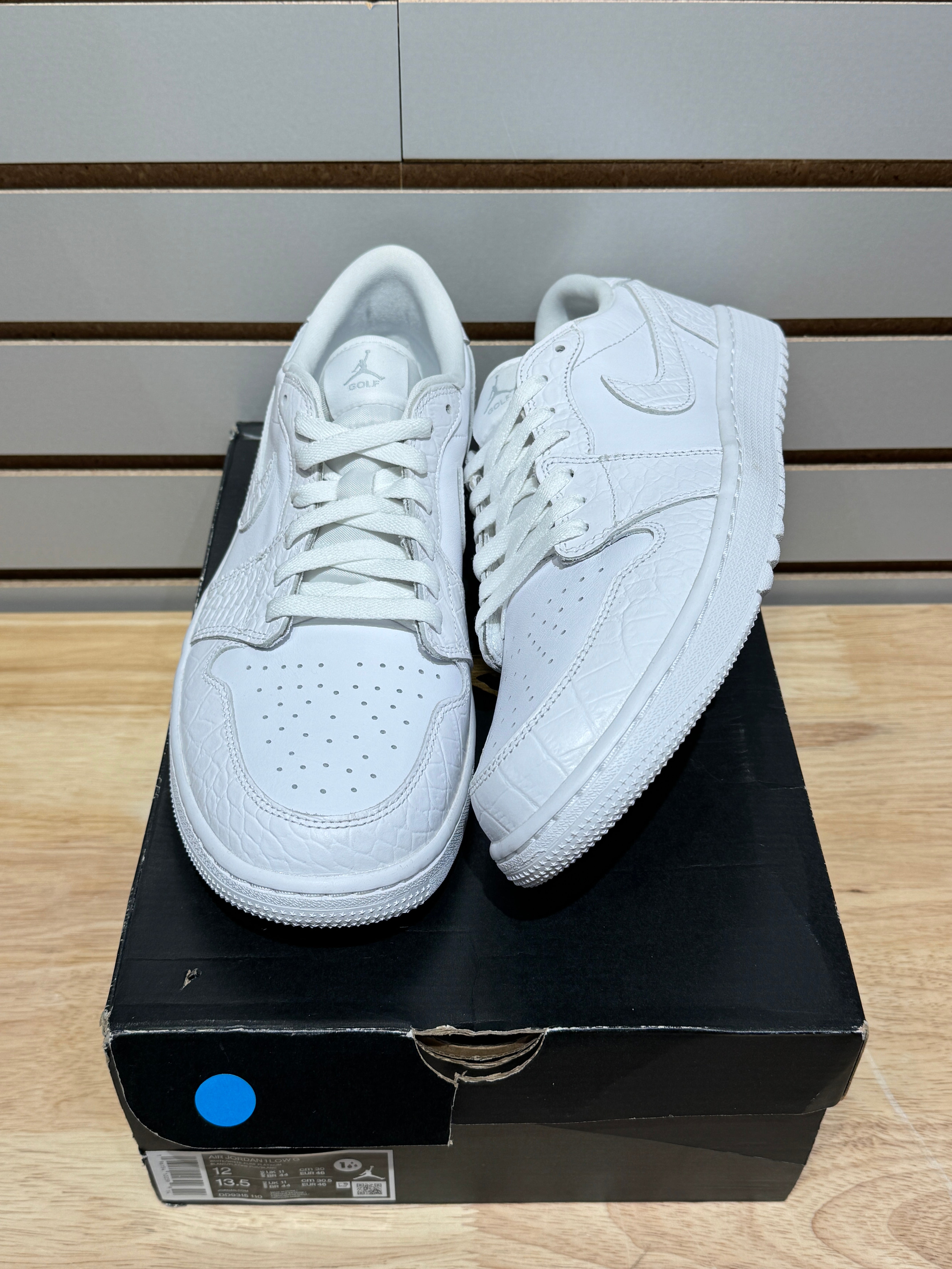 Jordan 1 Retro Low Golf White Croc Sz 12 – Sneak City