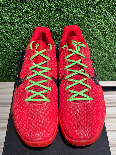 Nike Kobe 6 Protro Reverse Grinch Sz 14M
