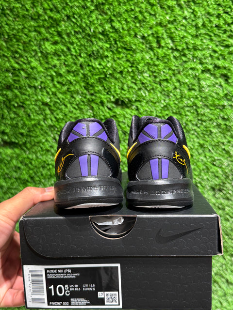 Nike Kobe 8 Lakers Away (PS) Sz 10.5C