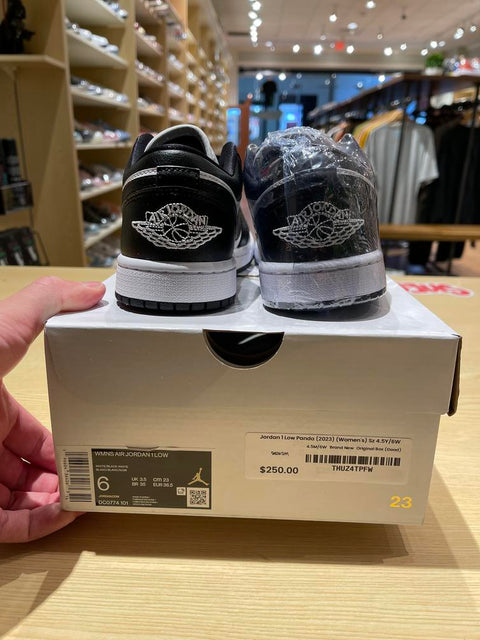 Jordan 1 Low Panda (2023) (Women's) Sz 4.5Y/6W