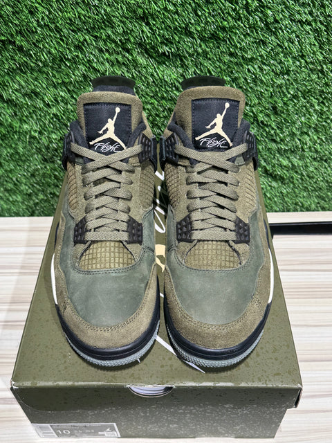 Jordan 4 Retro SE Craft Medium Olive Sz 10M