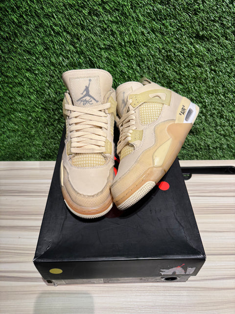 Jordan 4 Retro Off-White Sail (Women's) Sz 9.5W/8M
