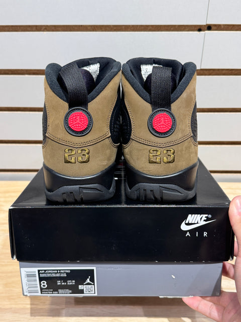 Jordan 9 Retro Olive (2024) Sz 8