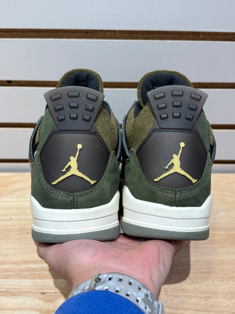 Jordan 4 Retro SE Craft Medium Olive Sz 13