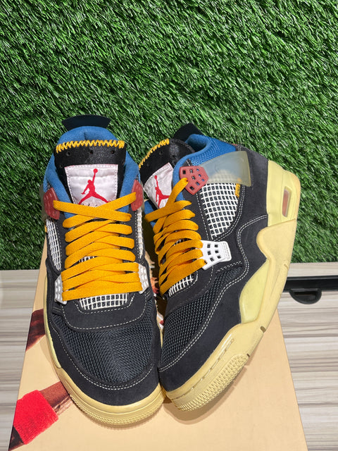 Jordan 4 Retro Union Off Noir Sz 9