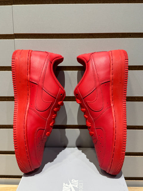 Nike Air Force 1 Low LV8 University Red (GS) Sz 6.5Y/8W