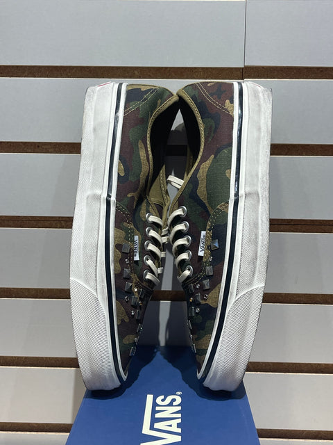 Vans Premium Authentic Woodland Camo Green Sz 8.5