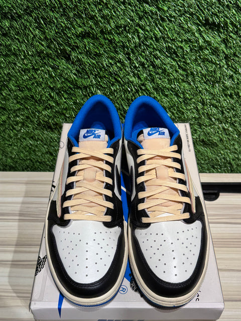 Jordan 1 Retro Low OG SP Fragment x Travis Scott Sz 10M