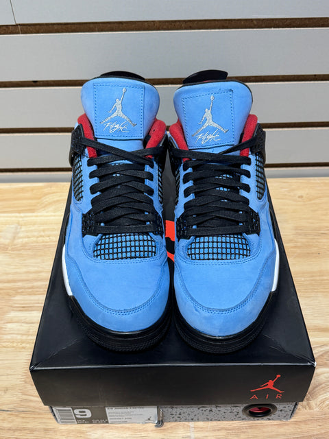 Jordan 4 Retro Travis Scott Cactus Jack Sz 9
