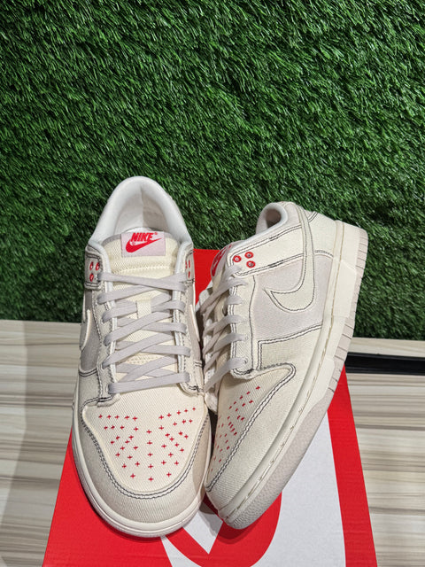 Nike Dunk Low Light Orewood Brown Sashiko Sz 11M