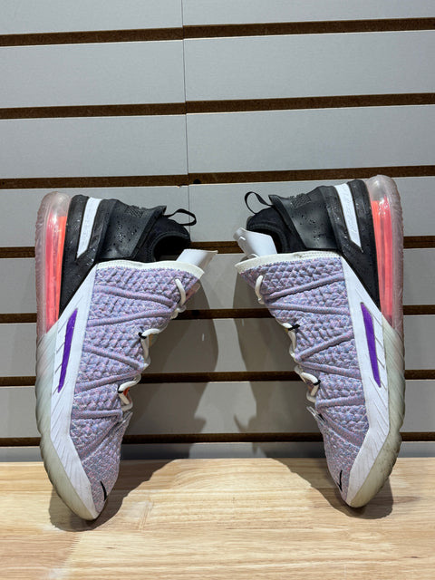Nike LeBron 18 Graffiti Blue Mutli-Color Sz 12