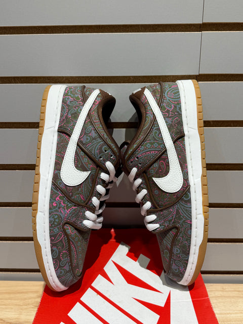 Nike SB Dunk Low Pro Paisley Brown Sz 11