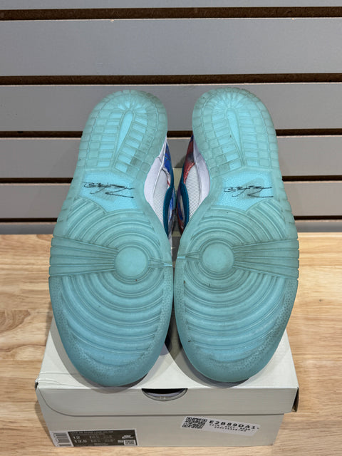 Nike SB Dunk Low Futura Laboratories Bleached Aqua Sz 12