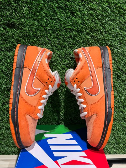 Nike SB Dunk Low Concepts Orange Lobster Sz 10.5