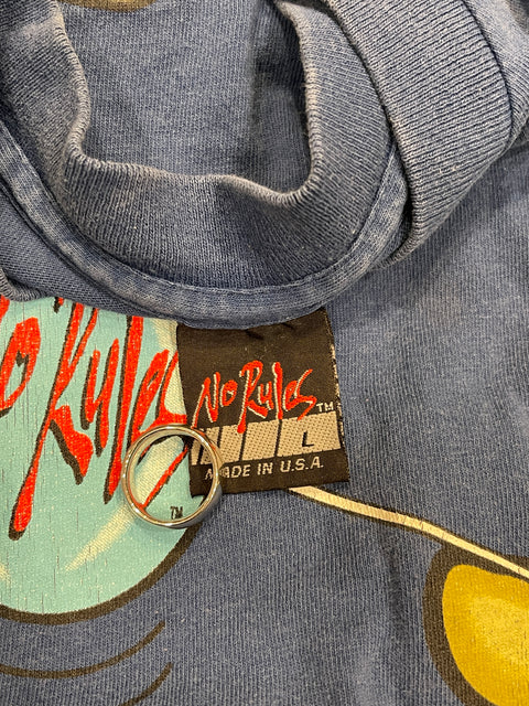 Vintage Kids No Rules Yo-Yo Navy T-Shirt YO! Back Hit