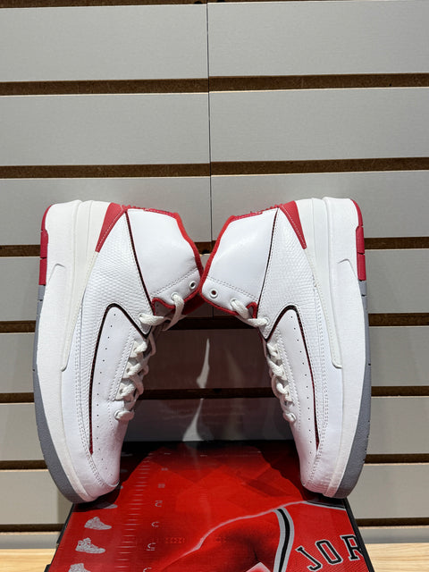 Jordan 2 Retro White Red CDP (2008) (GS) Sz 6.5Y