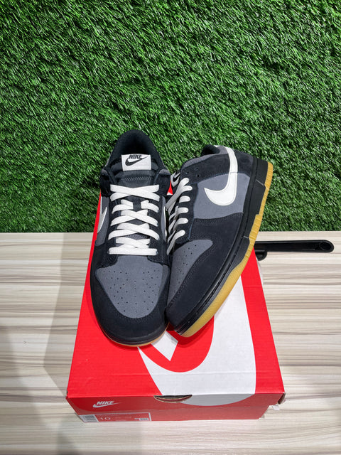 Nike Dunk Low SE Black Grey Gum Sz 10