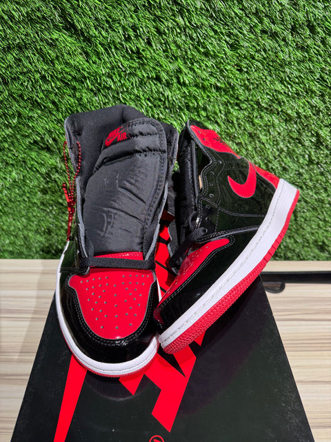 Jordan 1 Retro High OG Patent Bred Sz 8