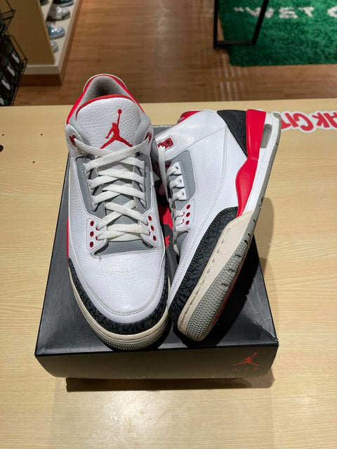 Jordan 3 Retro Fire Red (2013) Sz 12