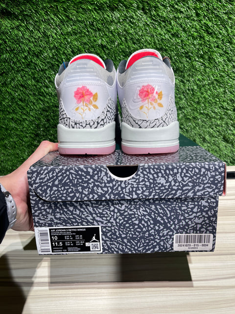 Jordan 3 Retro Wings Sz 10